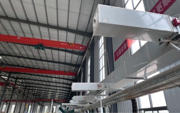 空氣源熱泵熱風機在車間、工廠降溫、升溫應(yīng)用案例