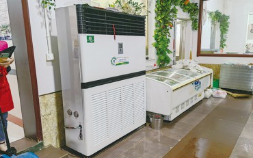 空氣源熱泵熱風機在酒店大廳、婚宴大廳應(yīng)用案例